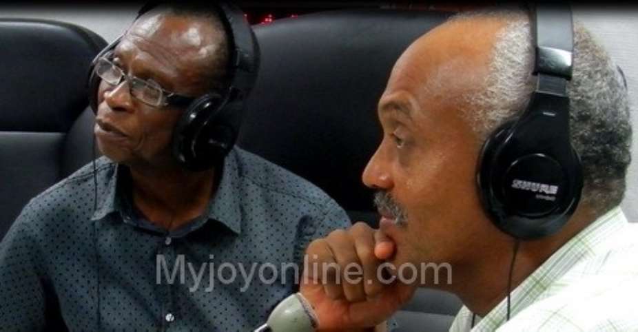 Menson Torkornoo (L) and Sydney Casely-Hayford