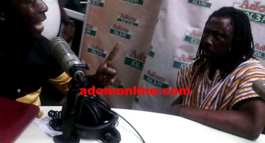 VIDEO: Kweku Bonsam and Kumchacha trade blows in live studio interview!