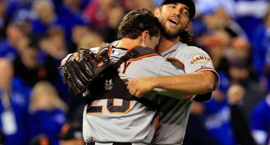 Third title: Madison Bumgarner pitches Giants to World Series