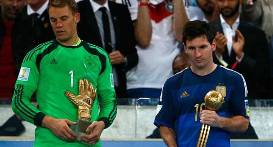 Golden ball winner: Lionel Messi named player of the tournament for Brazil 2014