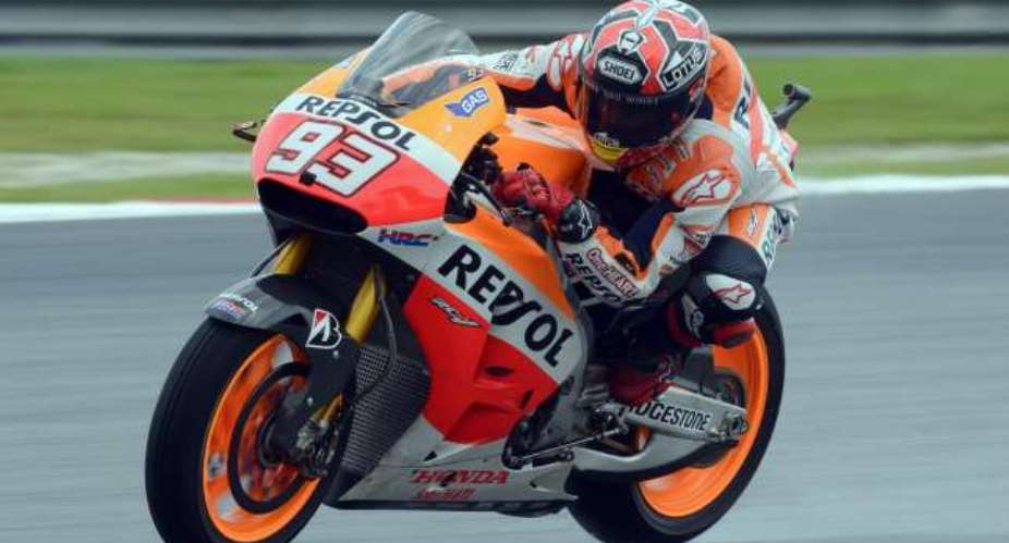 Marc Marquez claims record MotoGP pole in Malaysia