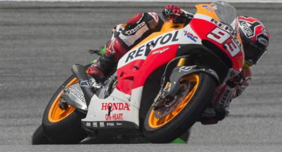 Marc Marquez spoke of his pride at setting a new MotoGP pole record