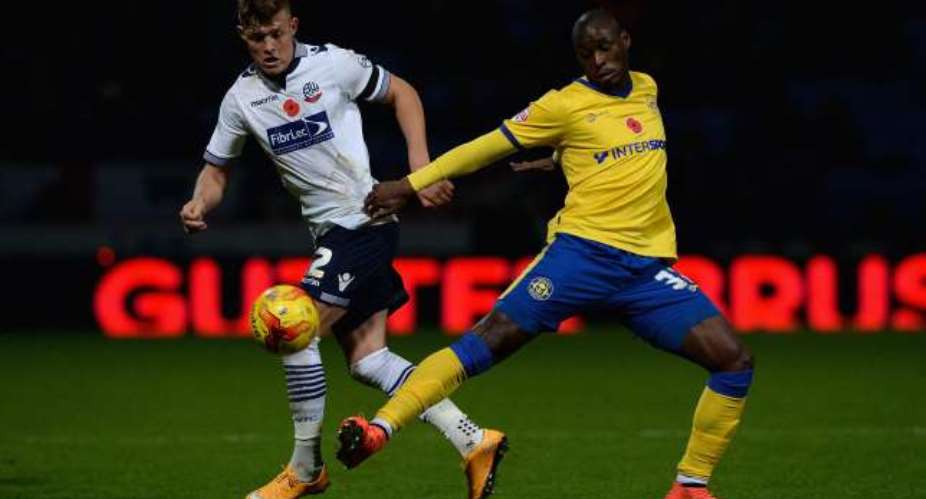 Injured: Bolton's Max Clayton out for the season following cruciate injury