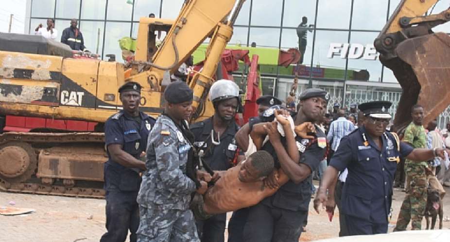 Ghanaians in France Sad Over Melcom Disaster