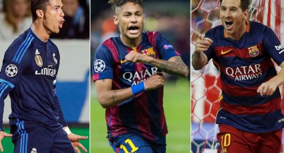 Ronaldo, Neymar And Messi On Ballon d8217;Or Shortlist