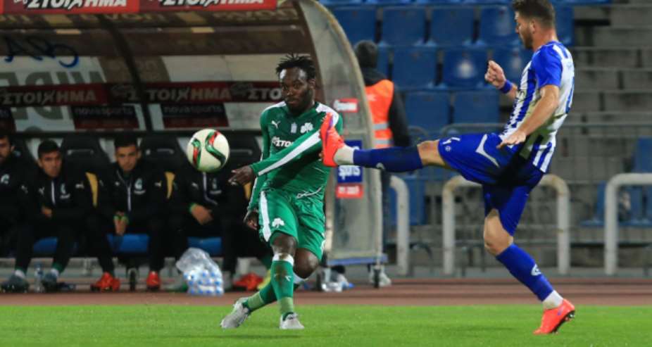 Michael Essien scored for Panathinaikos