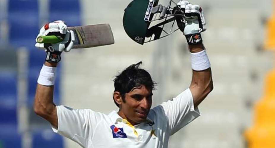 Pakistan's Misbah-ul-Haq elated to match Viv Richards' century record