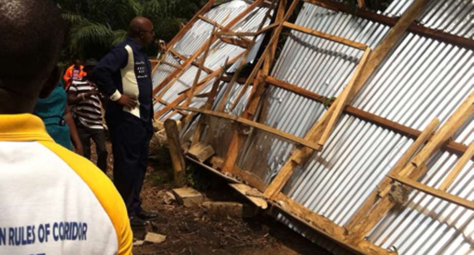 Homes, schools razed in Volta Region after Saturday rainstorm