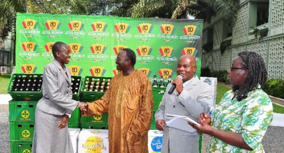 Accra Brewery Limited donates towards farmers day