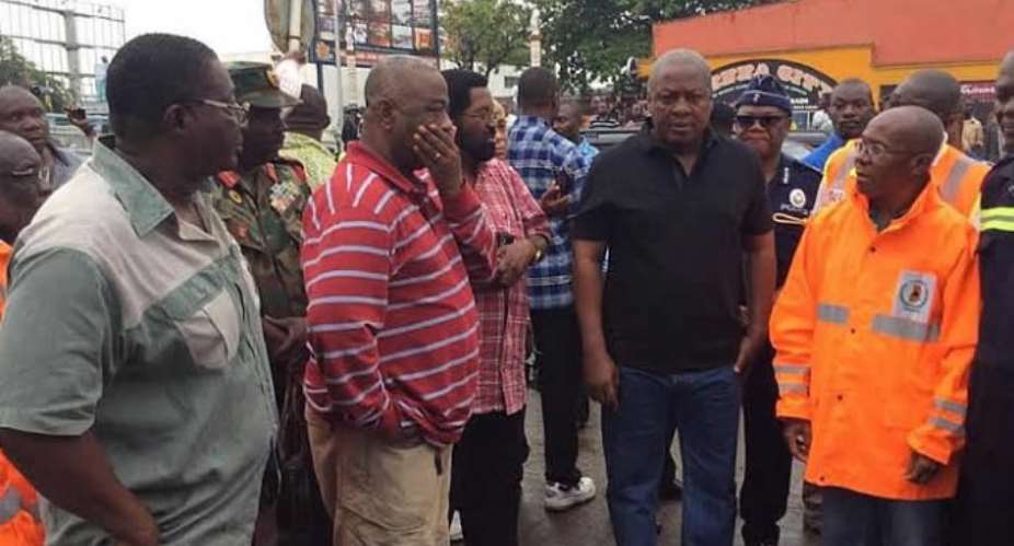 Floods: We must make sure this doesn't happen again - Mahama