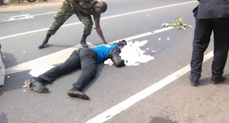 Dispatch rider crushed to death on Teshie-Nungua road