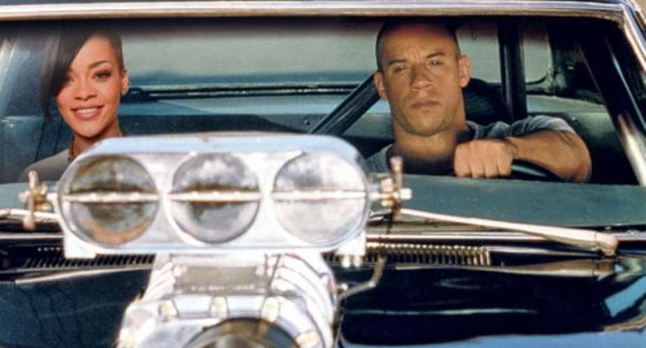 Pop star to super car ... how Rihanna might look in car movie with Vin Diesel