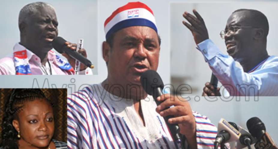 The New Patriotic Party NPPexecutives.