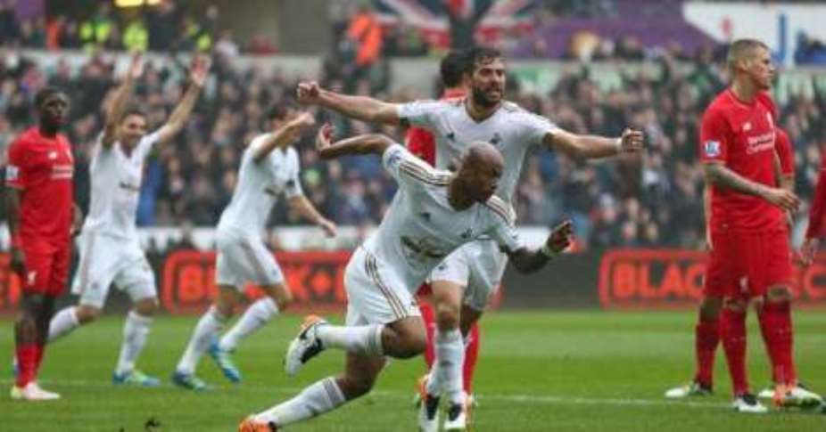 Andre Ayew: Ghana midfielder named Swansea Best Newcomer of the Season