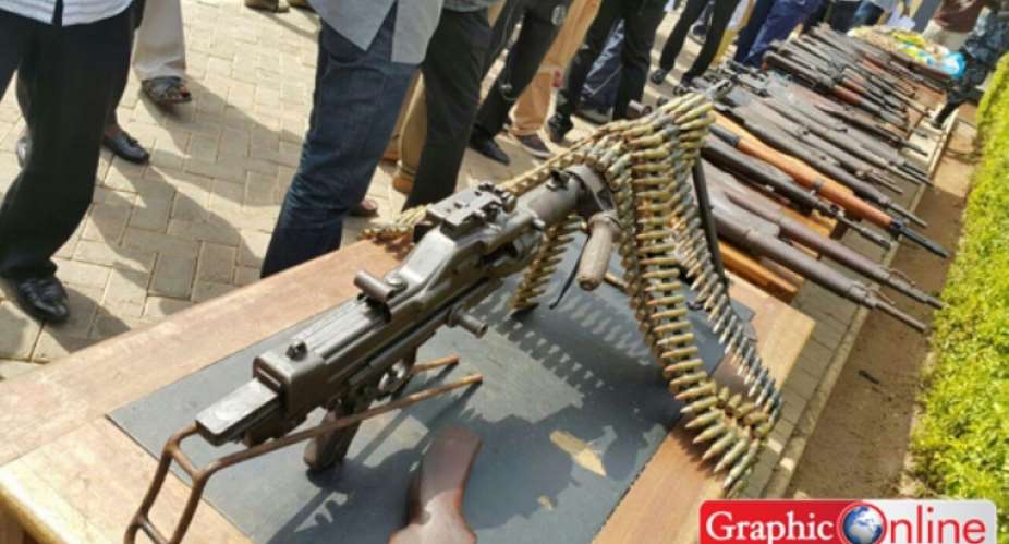 Kumasi Arms Cache Belonged To Ivorians - Police