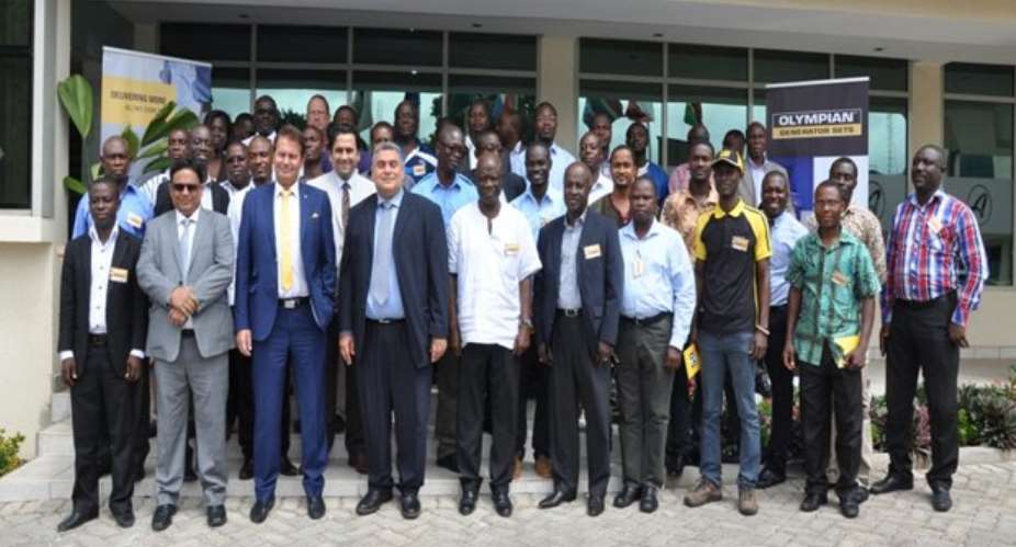 Mantrac Ghana supports customers in the power sector