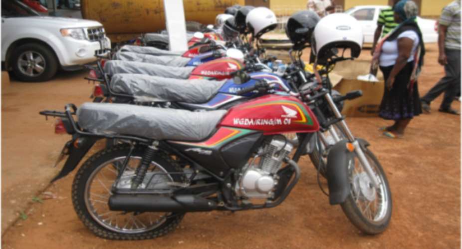 Rot At Techiman Police Command, 144 Exhibit Motorbikes Missing