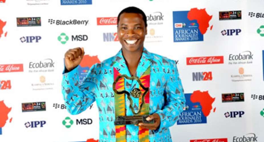 Kofi Akpabli at the 2010 CNN/Multichoice African Journalists Awards