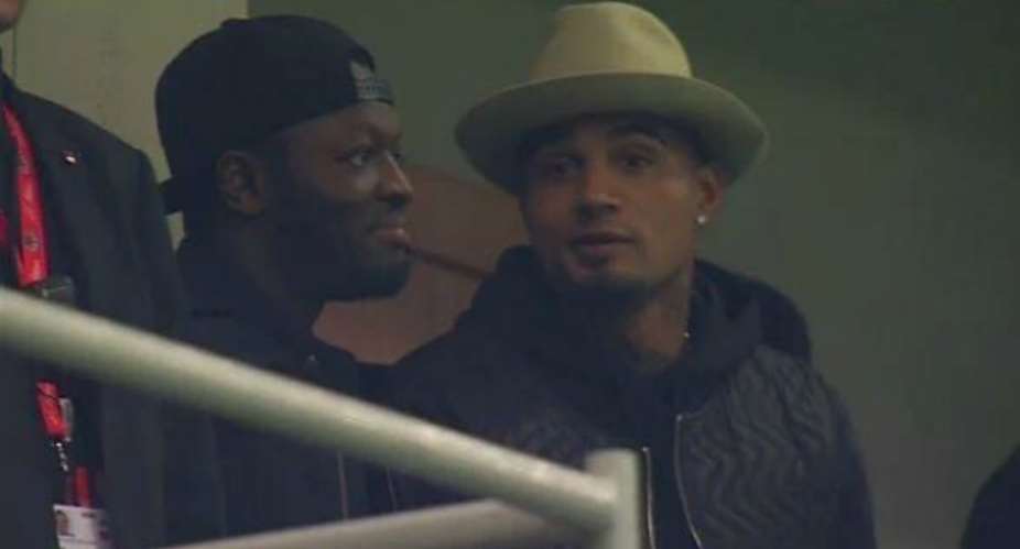 Muntari and Kevin-Prince Boateng