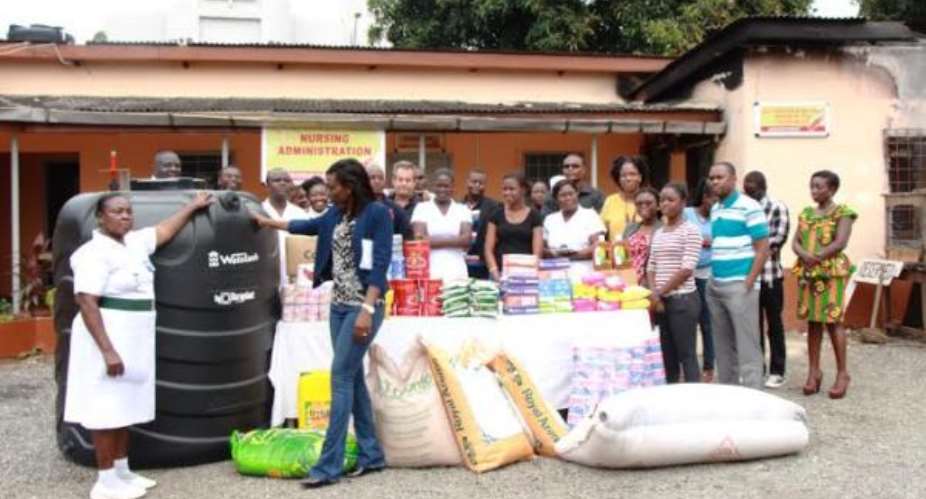 Innova DDB Ghana donates to Accra Psychiatric hospital