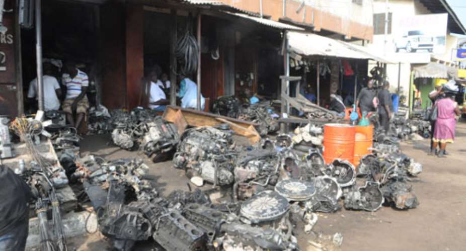 Abossey Okai: Ghanas auto spare part mecca