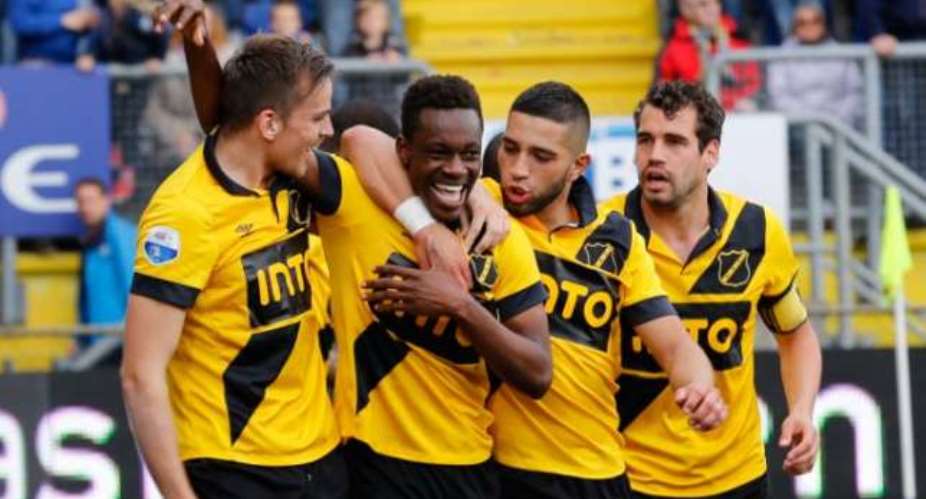 Pick that out: Divine Naah scores wonder goal in Eridivisie playoff