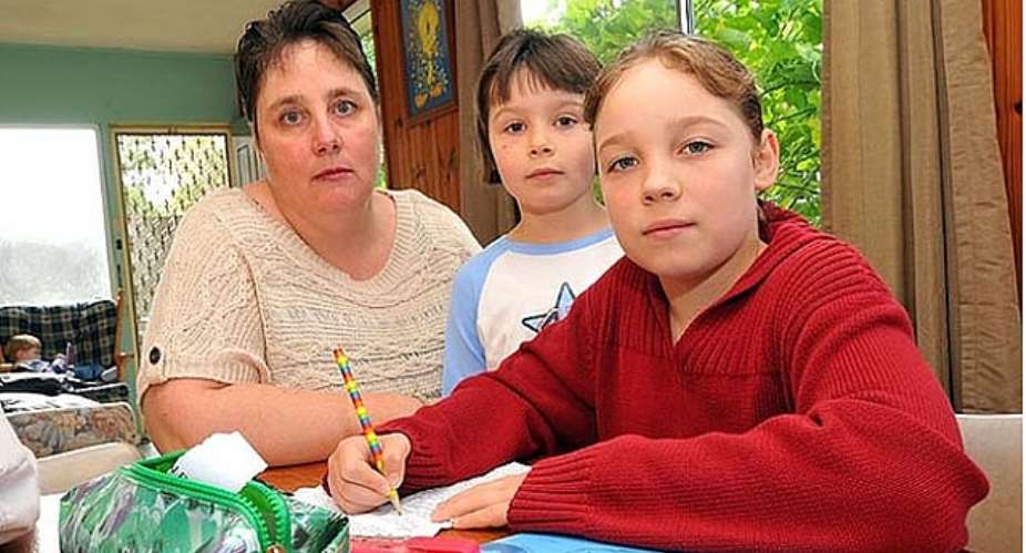 nanny and children
