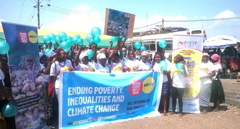 COP21: Ghana Joins The World Under Action 2015 Campaign  To Create Awareness With National Climate Rally