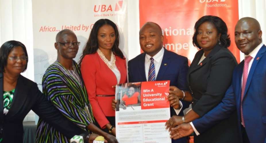 Launch of UBA's Essay Writing Contest for Senior High School students in Ghana