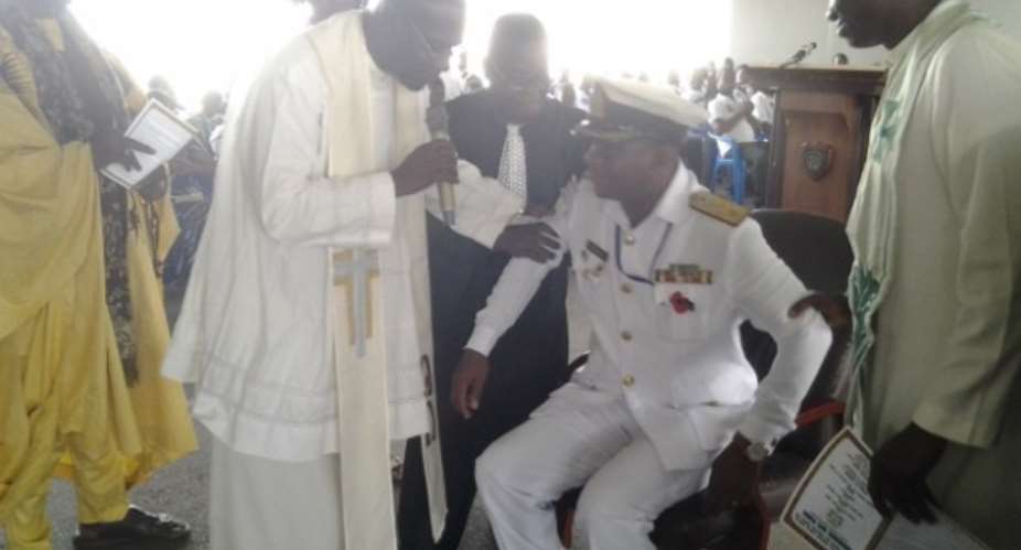 Sekondi Navy Chief Inducted