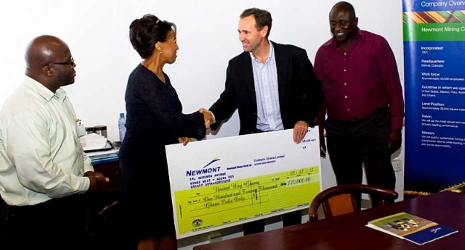 Newmont supports the underprivileged