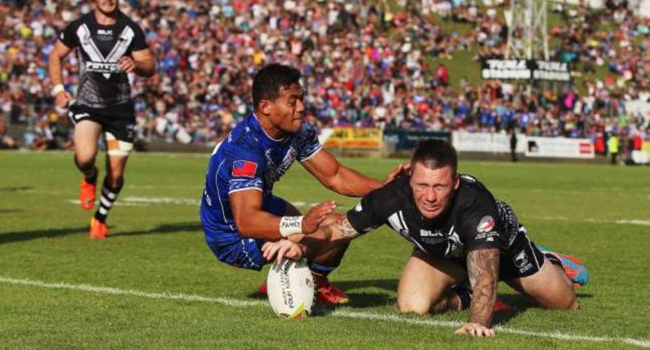 Last minute: New Zealand snatch late Four Nations win over Samoa