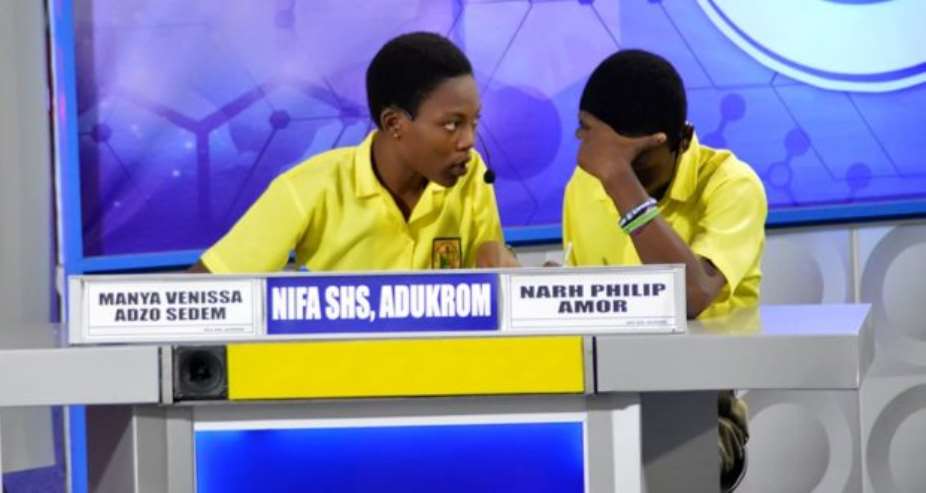Science & Maths Quiz: Nifa Senior High School Adukrom-Akwapim Beats Achimota School And Holy Child School