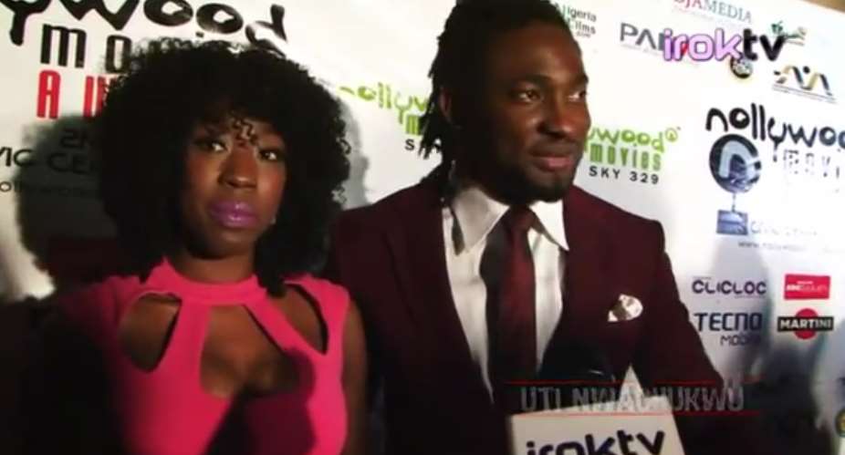 Nollywood Movies Award 2012 Sparkle on Red Carpet courtesy IROKtv