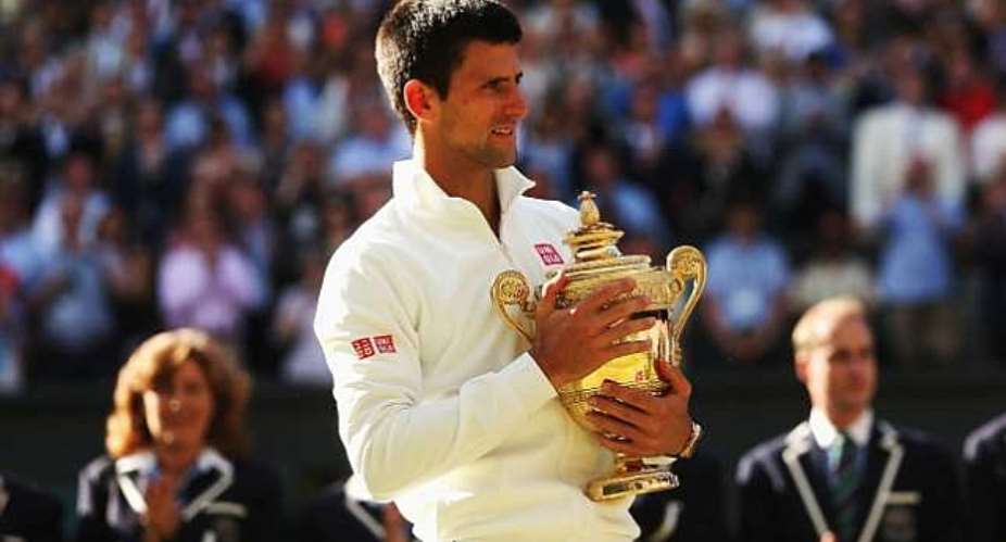Novak Djokovic on top of the world as Andy Murray slips