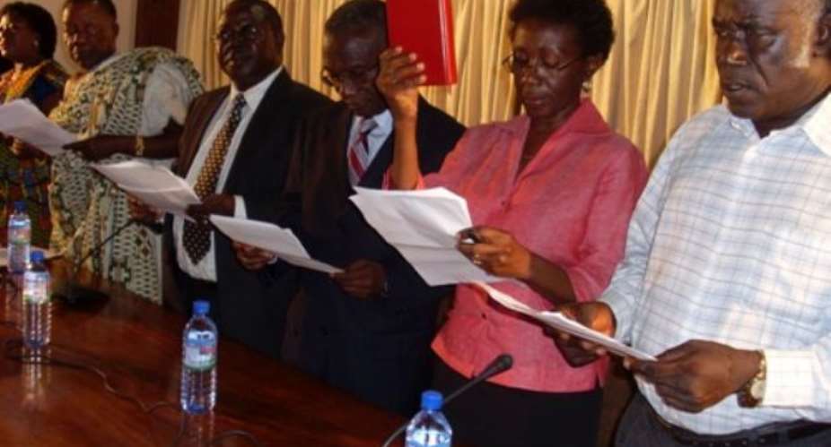 Finance Minister inaugurates COCOBOD, SSNIT Boards