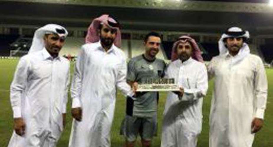 Evergreen: Xavi named player of the month in Qatar for September