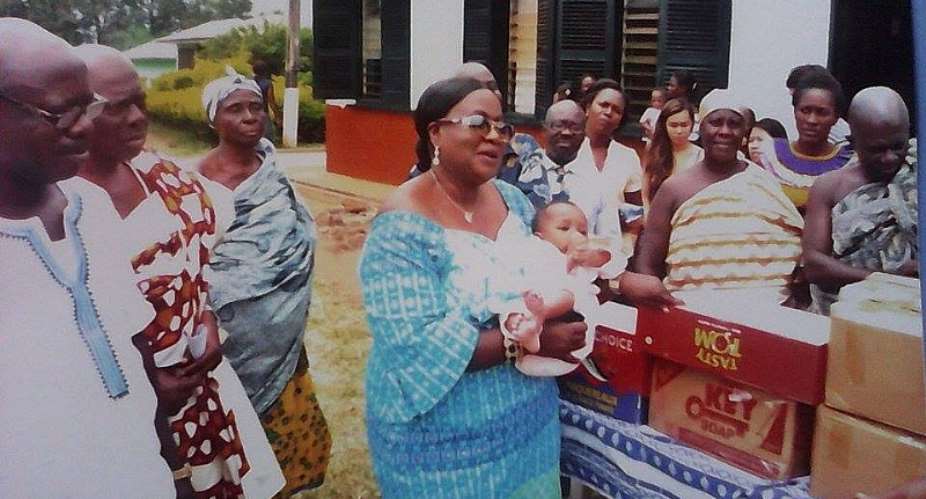 Voices Of African Mothers Donate To Mampong Babies Home