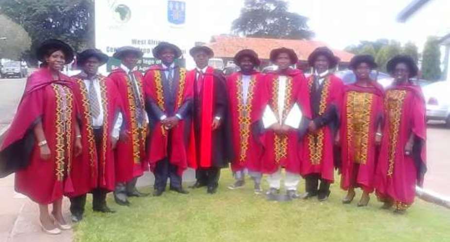 AGRA's sponsored students graduate with PhD