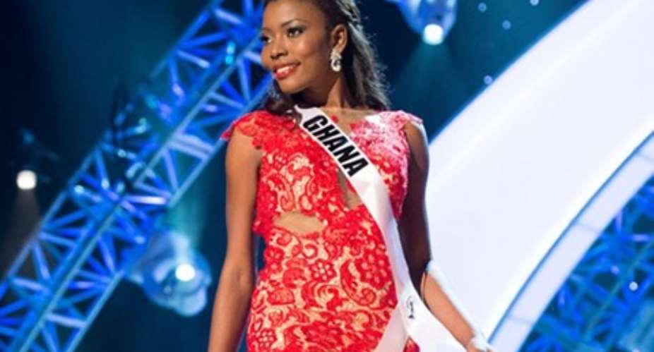 Gifty Ofori, winner of the 2012 pageant