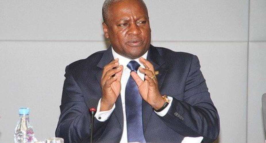 See opportunities in our challenges - Prez Mahama tells Ghanaians