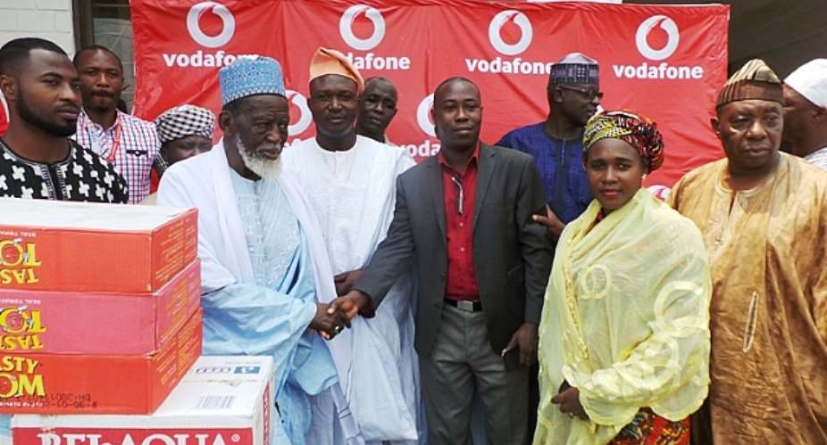 Vodafone Ghana Supports Ramadan With Food Items Worth GHS15, 000