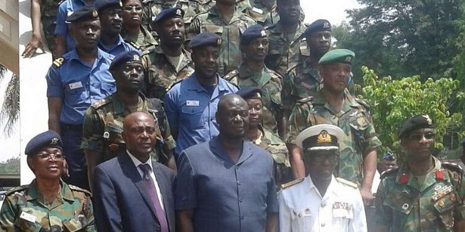 The Ghana Armed Forces Command Staff College Begin A Week Tour In Ashanti Region