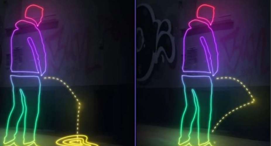 Germany makes walls that 'pee back' to tackle people who urinate in public