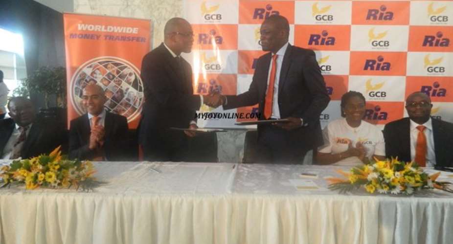 GCB partners Ria International to ease money transfer