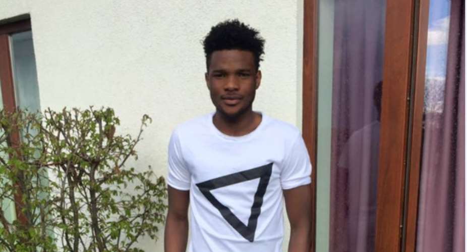 Budding Standard Liege star Benjamin Tetteh returns home for holidays after exciting debut season in Europe