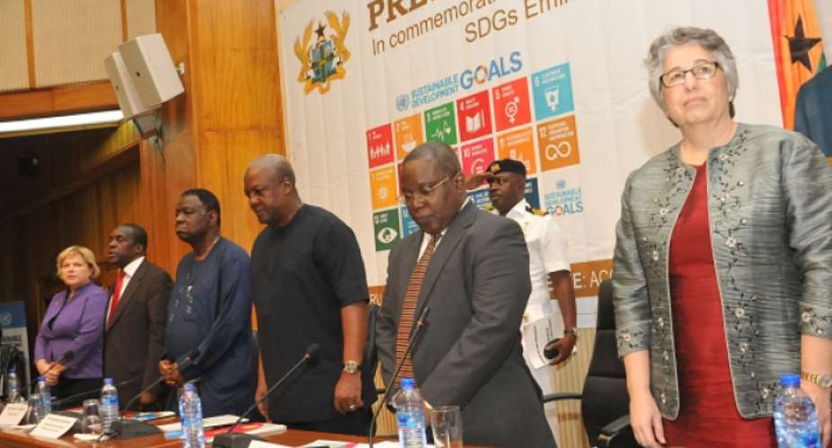 Prez Mahama launches Sustainable Development Goals