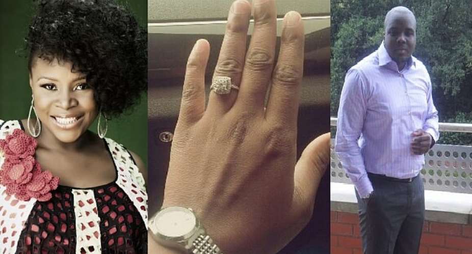 At Last, Omawumi Unveils Her Baby Daddy As He Proposed To Her Today Photos