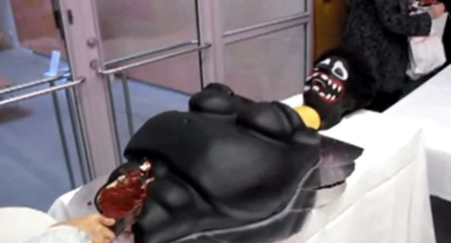 Black Leader comments on racist black cake
