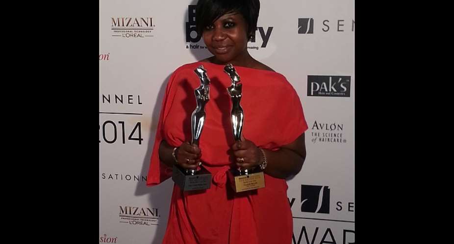 Ghanaian CHARLOTTE MENSAH is the toast of the UKs Afro Hairdressing Industry